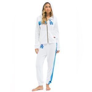 Aviator Nation DODGERS 5 STRIPE SWEATPANTS - Brand new, size small